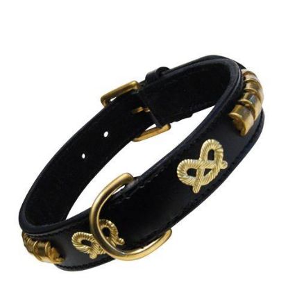 Picture of MARRAKECH, DOG LEATHER COLLAR 60cm x 32mm