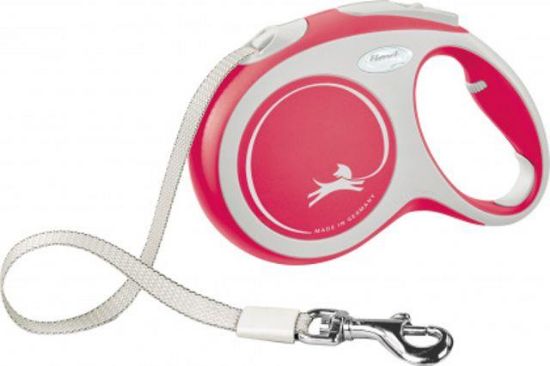 Εικόνα της flexi New COMFORT, tape leash, L: 5 m, red