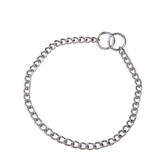 Εικόνα της COLLAR ROUND LINKS 50CM steel chrome plated