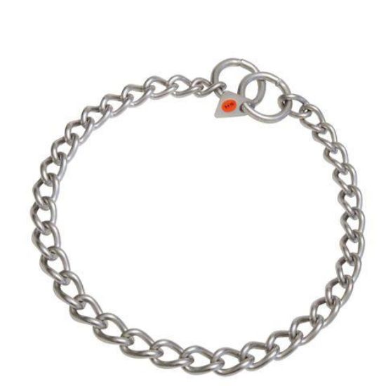 Εικόνα της COLLAR ROUND LINKS 55CM Stainless steel matt