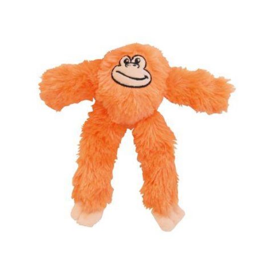 Εικόνα της MINI KIKA PELUCHE PARA PERROS ORANGE MONKEY 21 x19 x 6 cm