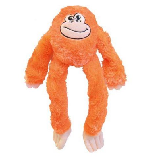 Εικόνα της KIKAZARU PELUCHE PARA PERROS ORANGE MONKEY 44  x 45 x 11 cm