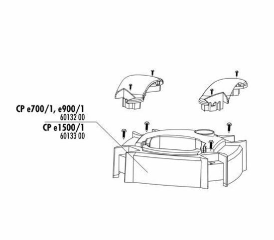 Εικόνα της JBL CP e700/1-900/1  Abdeckung Pumpenkopf