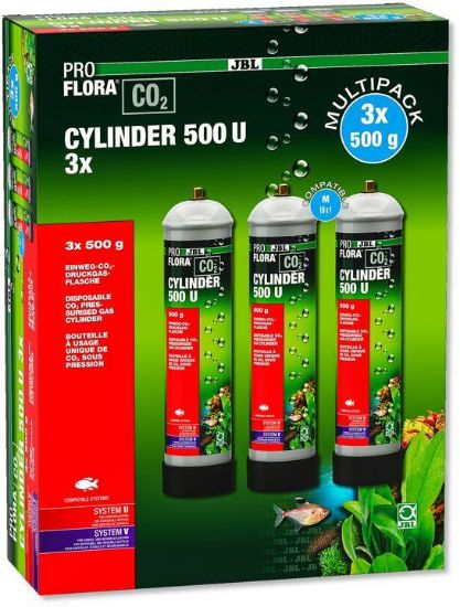 Εικόνα της JBL PROFLORA CO2 CYLINDER 500 u(3X500)