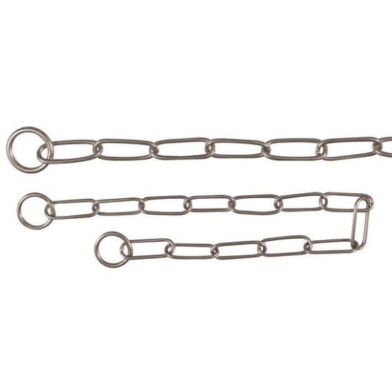 Εικόνα της Choke chain, stainless steel, 55 cm/3.0 mm