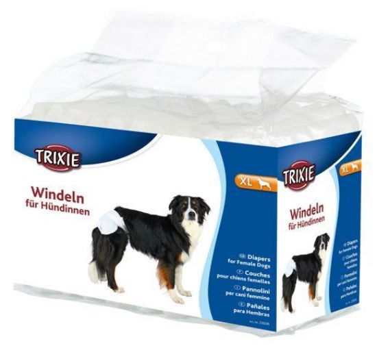 Εικόνα της Diapers for dogs, XL, 12 pcs