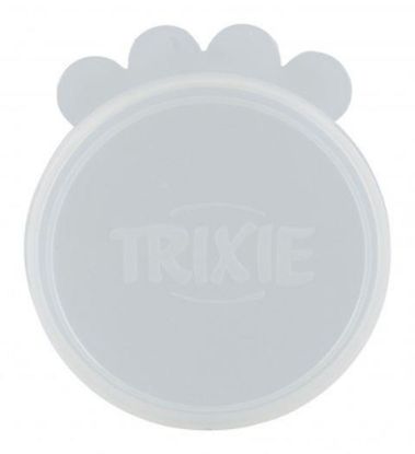 Εικόνα της Lid for tins, silicone, ø 7.6 cm, 2 pcs., transparent