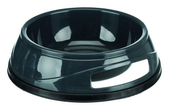 Εικόνα της Plastic bowl, rubber base ring, 0.5 l/ø 14 cm