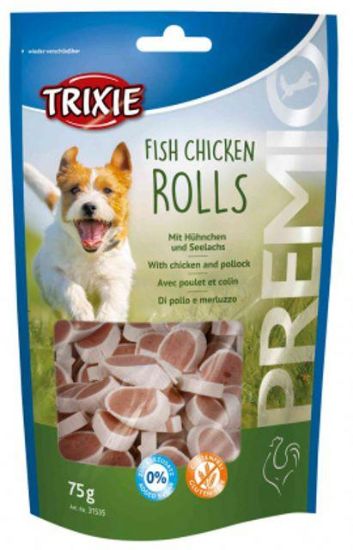 Εικόνα της PREMIO Rolls, chicken & pollock, 75 g