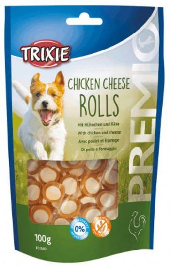 Εικόνα της PREMIO Chicken Cheese Rolls 100g