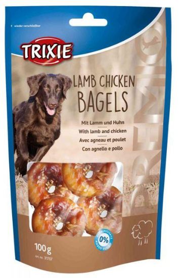 Εικόνα της PREMIO Lamb Chicken Bagels, 100 g