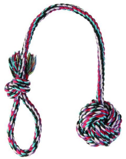 Εικόνα της Denta Fun playing rope with woven-in ball, ø 7 cm/50 cm