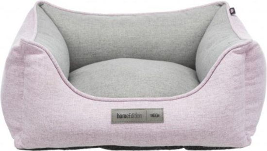 Εικόνα της Lona bed, square, 60 × 50 cm, rose/grey