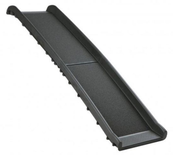 Εικόνα της Folding ramp, plastic/sandpaper, 40 × 156 cm, 4.5 kg, black