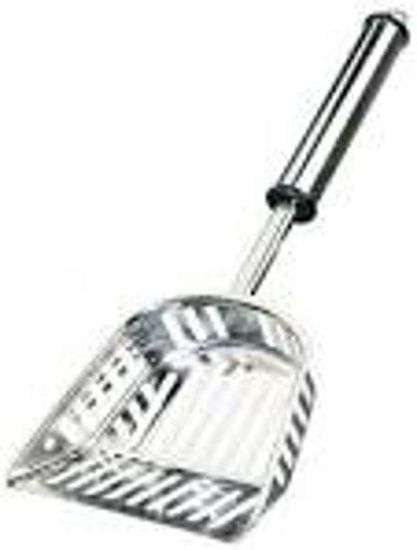 Εικόνα της Litter scoop, stainless steel, M