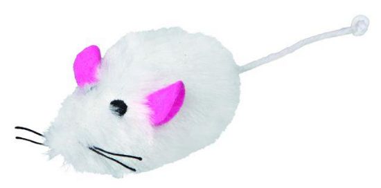 Εικόνα της 48 plush mice, long-haired, 9 cm