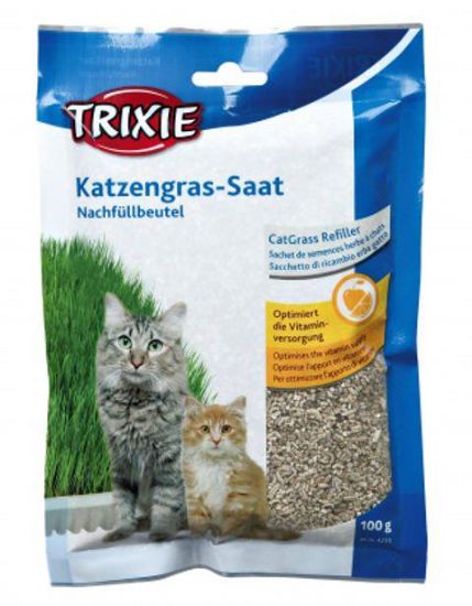 Εικόνα της Organic cat grass refill for  4232, bag/approx. 100 g