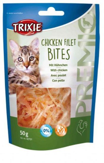 Εικόνα της PREMIO Chicken Filet Bites, chicken, 50 g