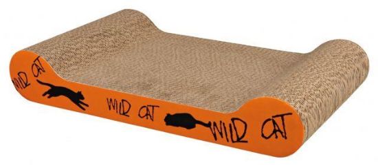 Εικόνα της Wild Cat scratching cardboard, 41 × 7 × 24 cm, orange