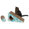 Εικόνα της Scratching ramp, 2-pieces, 48 cm, turquoise