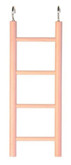 Εικόνα της Wooden ladder, 4 rungs/20 cm