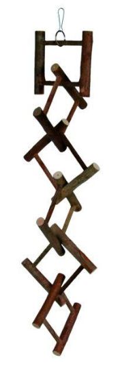 Εικόνα της Natural Living hanging ladder, 12 rungs/58 cm