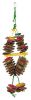 Εικόνα της Wooden Toy with Sisal Rope, Colourful,18 × 35 cm,,parrots