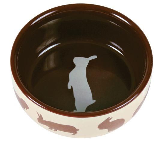 Εικόνα της Ceramic bowl with motif, rabbit, 250 ml/ø 11 cm