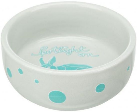 Εικόνα της Bowl, comic rabbits, ceramic, 250 ml/ø 11 cm