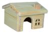 Εικόνα της Wooden house for mice/hamsters, 15 × 11 × 15 cm