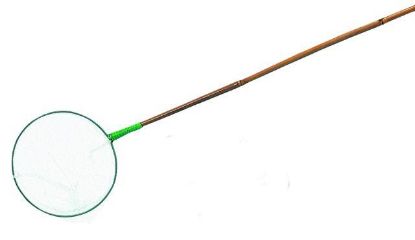 Εικόνα της Fishing net with handle, fine, ø 20 cm, white