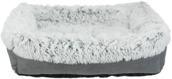 Εικόνα της Harvey bed, square, 80 × 65 cm, grey/white-black