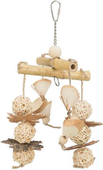 Εικόνα της Natural toy, bamboo/rattan/wood, 31 cm