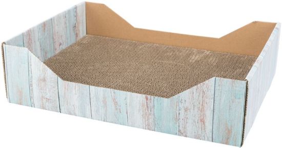 Εικόνα της Scratching bed, cardboard, catnip, 45 × 12 × 33 cm