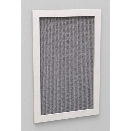 Εικόνα της Scratching board with wooden frame, 38 × 58 cm, grey/white
