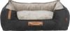 Εικόνα της BE NORDIC Föhr bed, square, 100 × 80 cm, black/sand