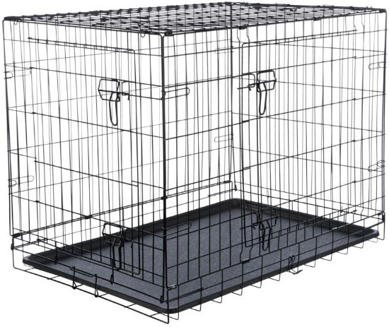 Εικόνα της Home kennel, M: 78 × 62 × 55 cm, black
