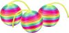 Εικόνα της Rattle ball, fabric, ø 4 cmblue