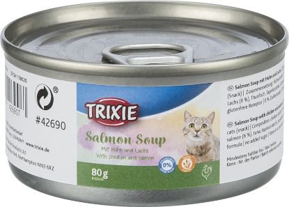 Εικόνα της Salmon Soup with chicken and salmon, 80 g