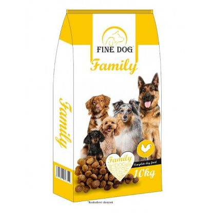 Εικόνα της FINE DOG FAMILY DRY FOOD CHICKEN 10kg