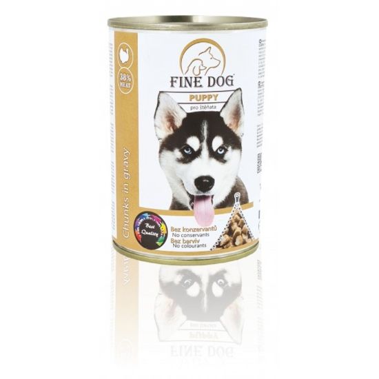 Εικόνα της (12)FINE DOG DOG CAN FOR PUPPY 415g