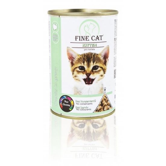 Εικόνα της (12)FINE CAT CAN FOR KITTEN 415g