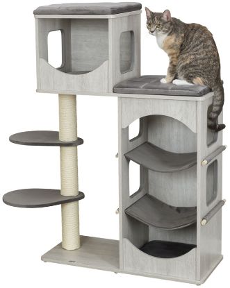 Εικόνα της Adriano Cat Tree, 78 × 118 × 38 cm, grey