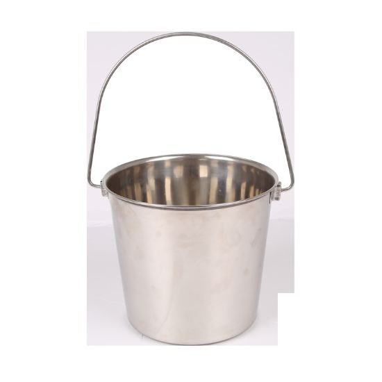 Εικόνα της Stainless steel bucket D19*H22.6cm 8.5L