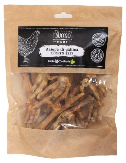 Εικόνα της Chicken feet 120g bag 12cm