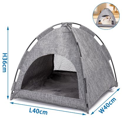 Εικόνα της Winter and summer dual-use cat tent L40*W40*H36cm