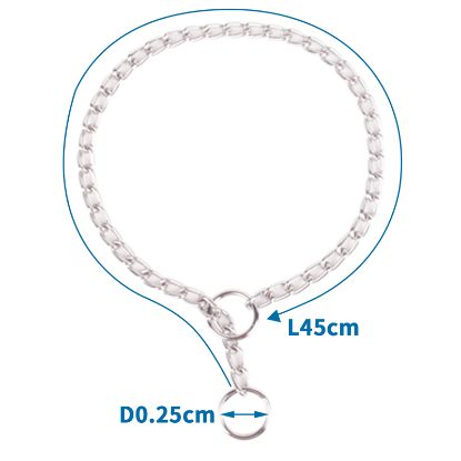 Εικόνα της Chain Necklace S D0.25*L45cm