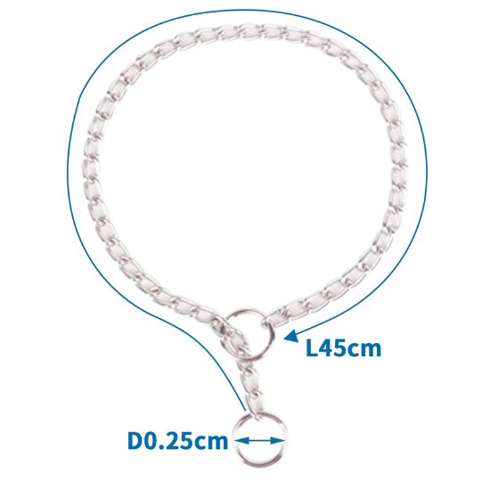 Εικόνα της Chain Necklace S D0.25*L45cm