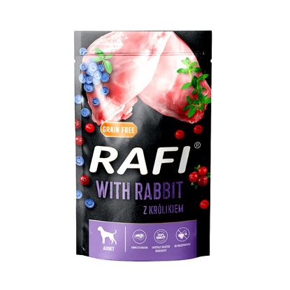 Εικόνα της RAFI pouch for dogs with RABBIT 500g