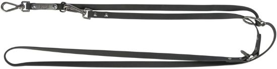 Εικόνα της Adjustable lead CityStyle, PVC, S–M: 2.00 m/13 mm, black